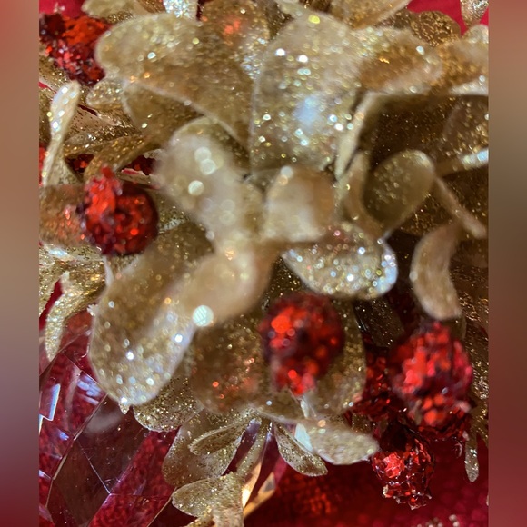 Chrystal Kissing Ball by RAZ - Picture 5 of 6